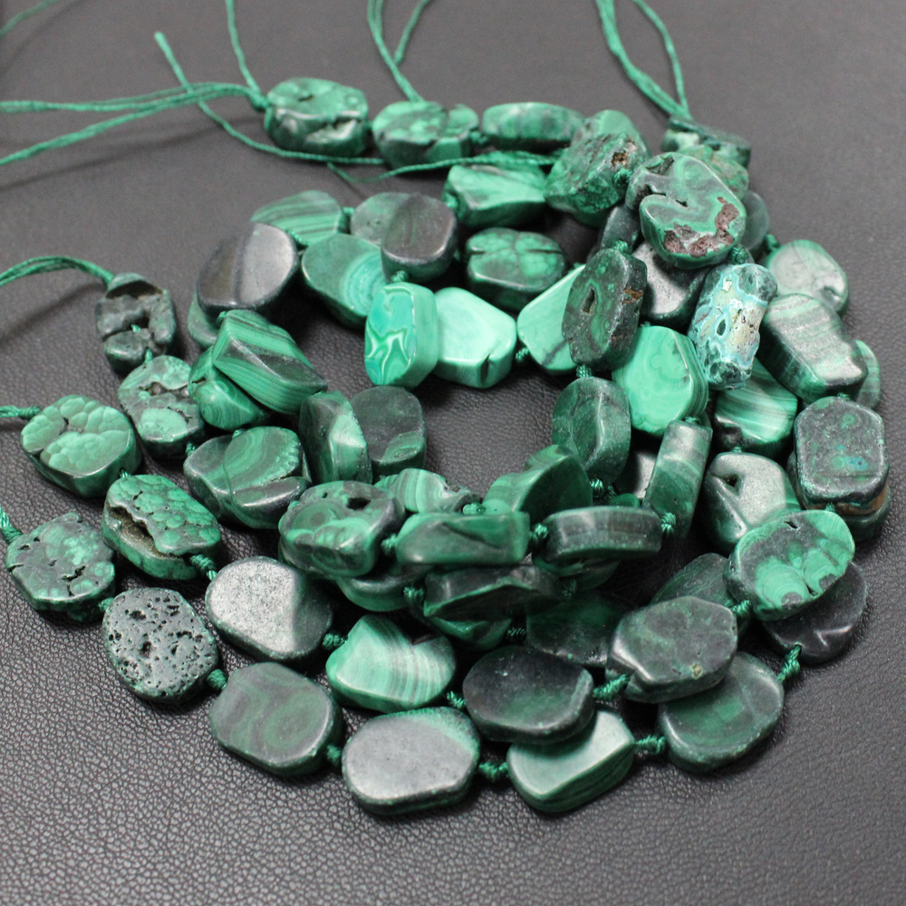 Малахит срез 13мм