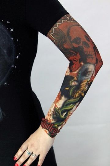 Тату Рукав 06 Motley Crue