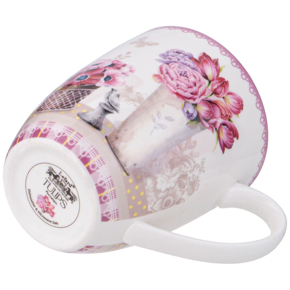 НАБОР ПОСУДЫ ОБЕДЕННЫЙ LEFARD ТЮЛЬПАНЫ НА 4 ПЕР. 16 ПР.