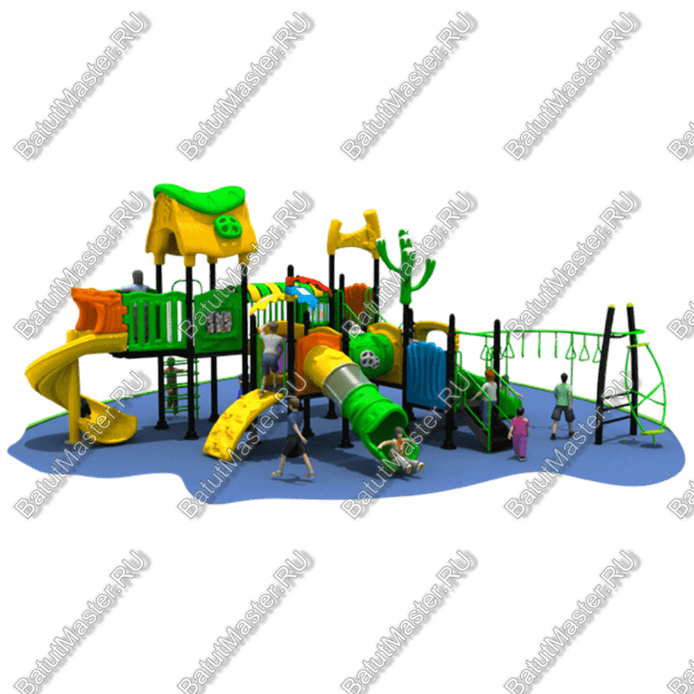 Детская игровая площадка «Лесная Радуга»