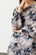 51419 Платье женское (серый принт 1)