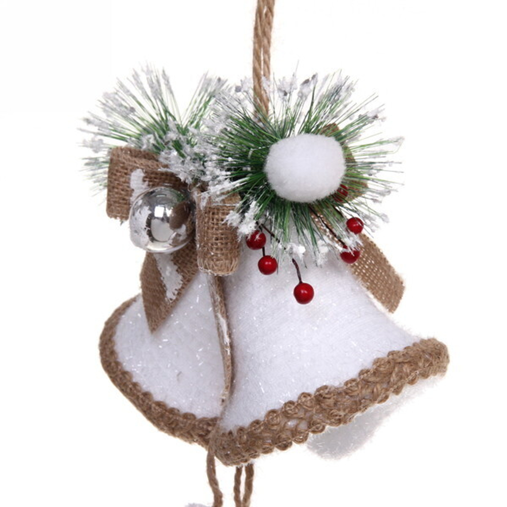 Украшение новогоднее подвесное «Колокольчики» 48*18 см