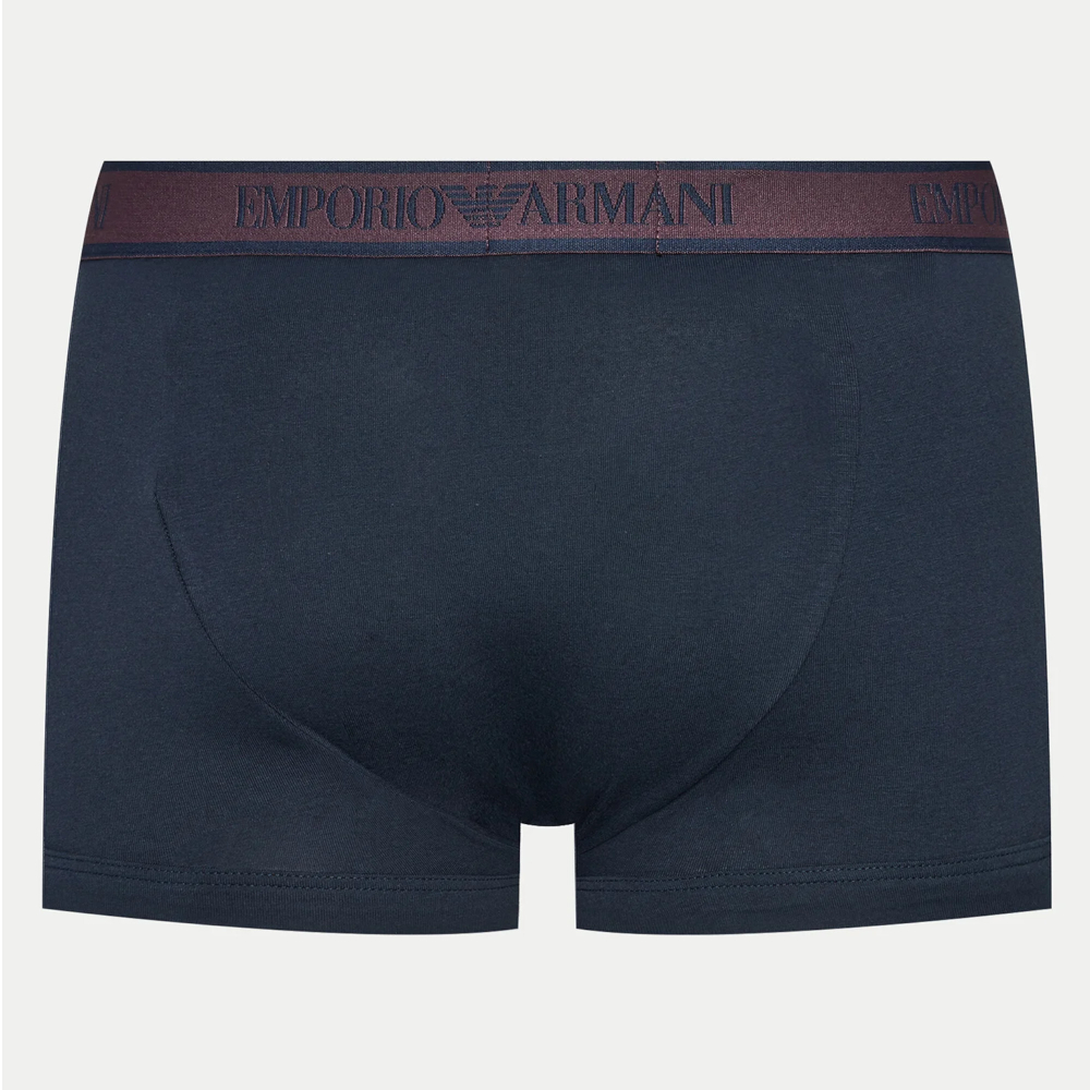 Набор мужских трусов хипсов 3в1 темно-синие Emporio Armani 111357_4F717 70435