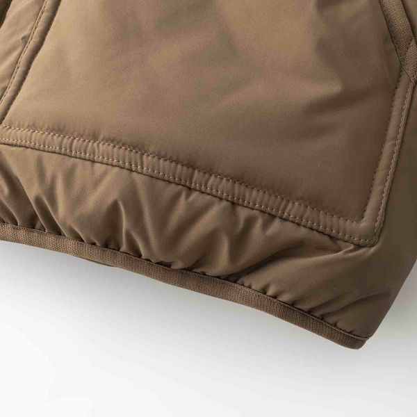 Куртка двухсторонняя коричневая - фото 9