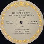 Виниловая пластинка Дворжак - Концерт си минор для виолончели с оркестром LP