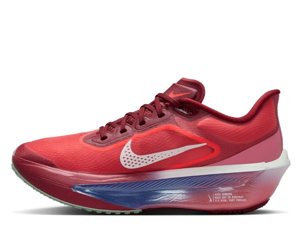Женские беговые кроссовки Nike Zoom Fly 6 W Красный-Бордовый.