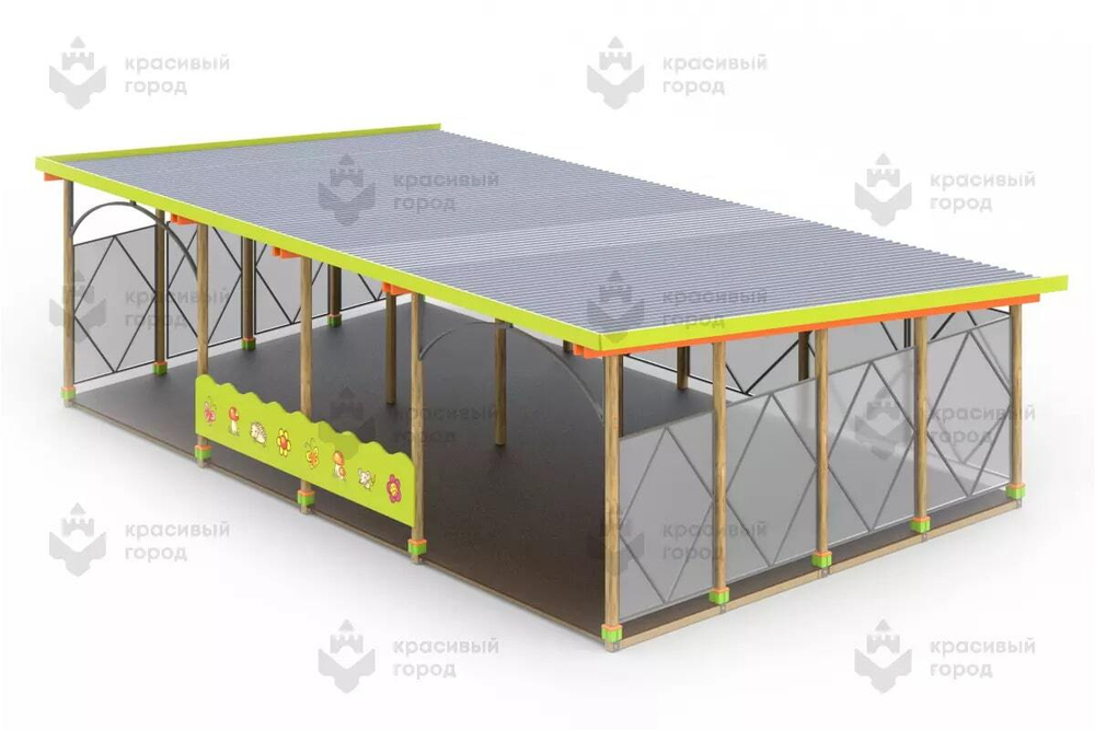 Теневой навес тип 6.2