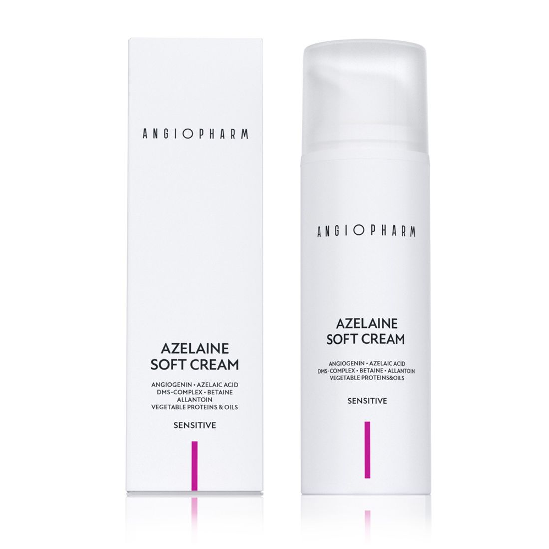 Азелаиновый крем для чувствительной кожи ANGIOPHARM Azelaine Soft Cream 50мл
