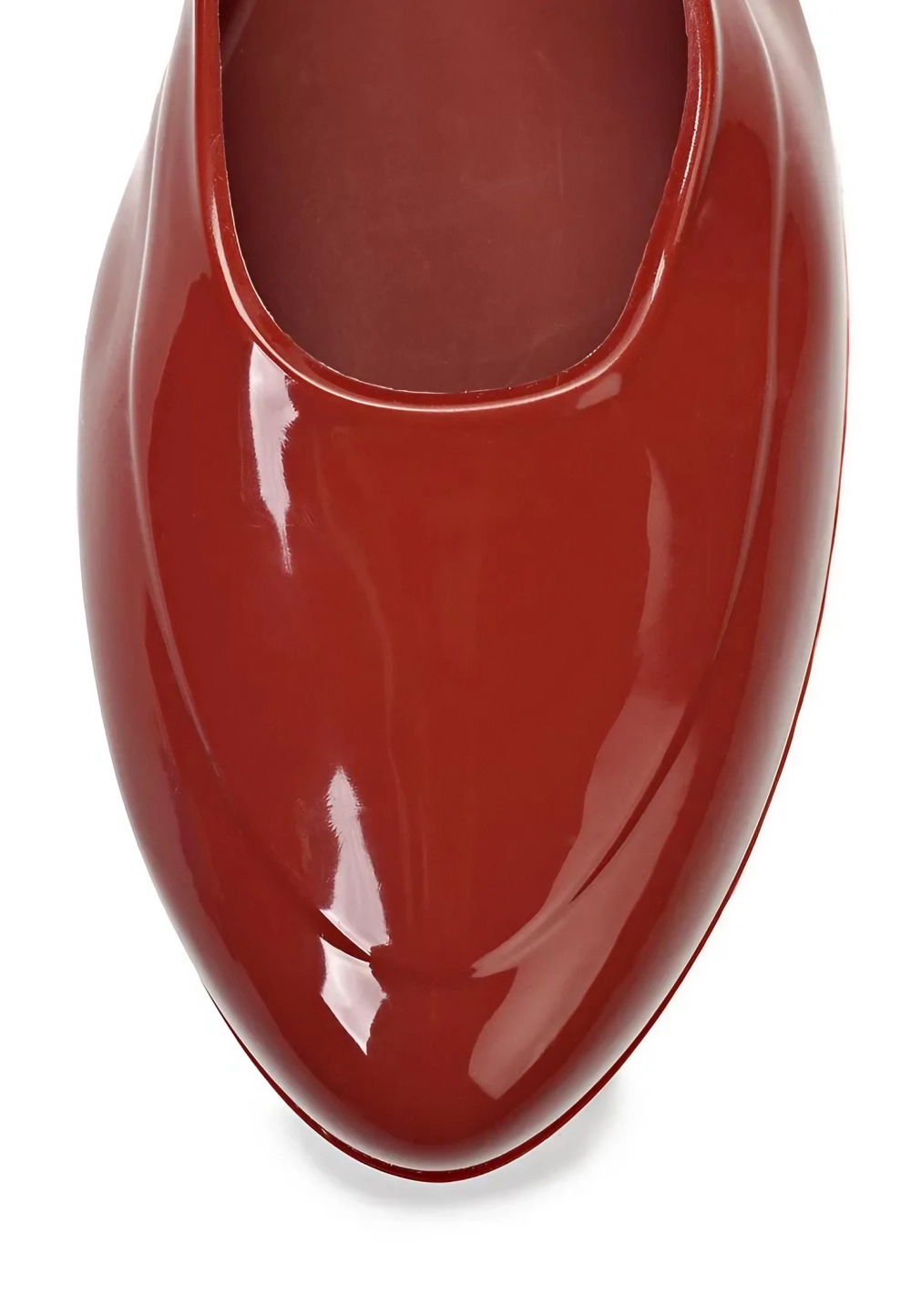 Галоши женские кирпичные