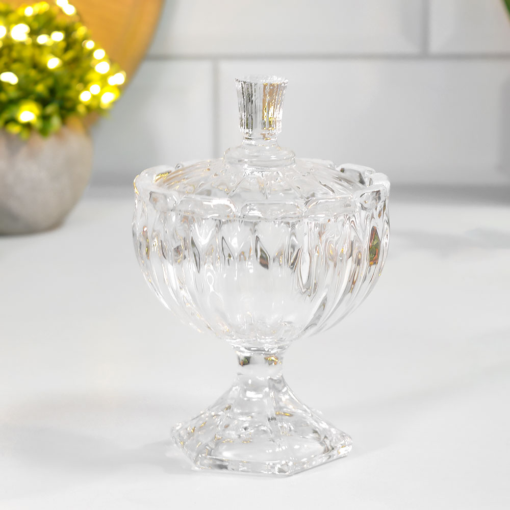 Ваза на ножке 180мл, d9,4см, h14,4см, TG1037