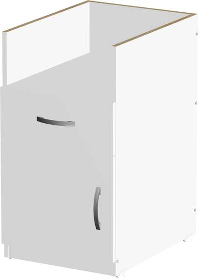 Корпус тумбы приставной 1 ящик