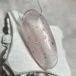Patrisa Nail, Deluxe Gel holography полупрозрачный с голографическими хлопьями, 15 гр