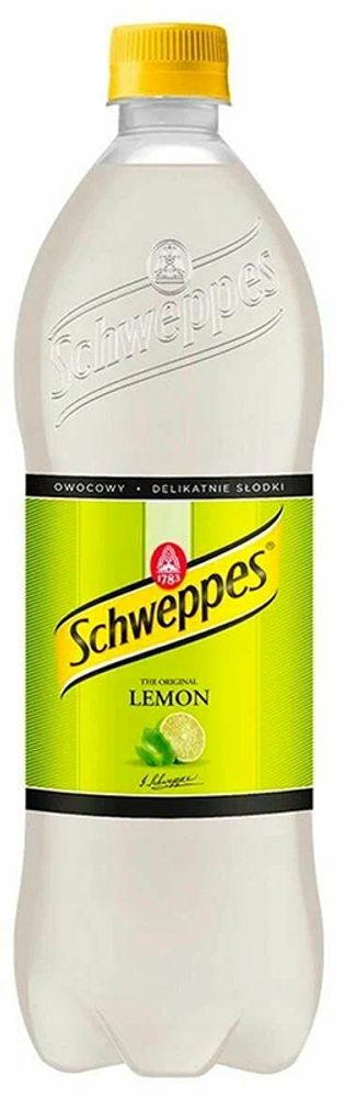 Газированный напиток Швепс Лимон / Schweppes Lemon 0.85 - пэт