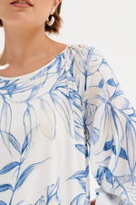 51768 Платье женское (синий принт)