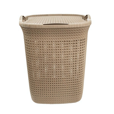 Корзина для белья "Paola" 55 л цвет в ассортименте