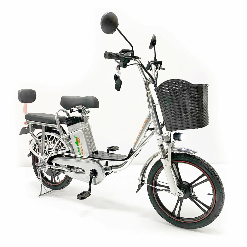 Электровелосипед GreenCamel Транк 18 V8 R18 250W 60v20Ah, алюм, DD, гидравлика