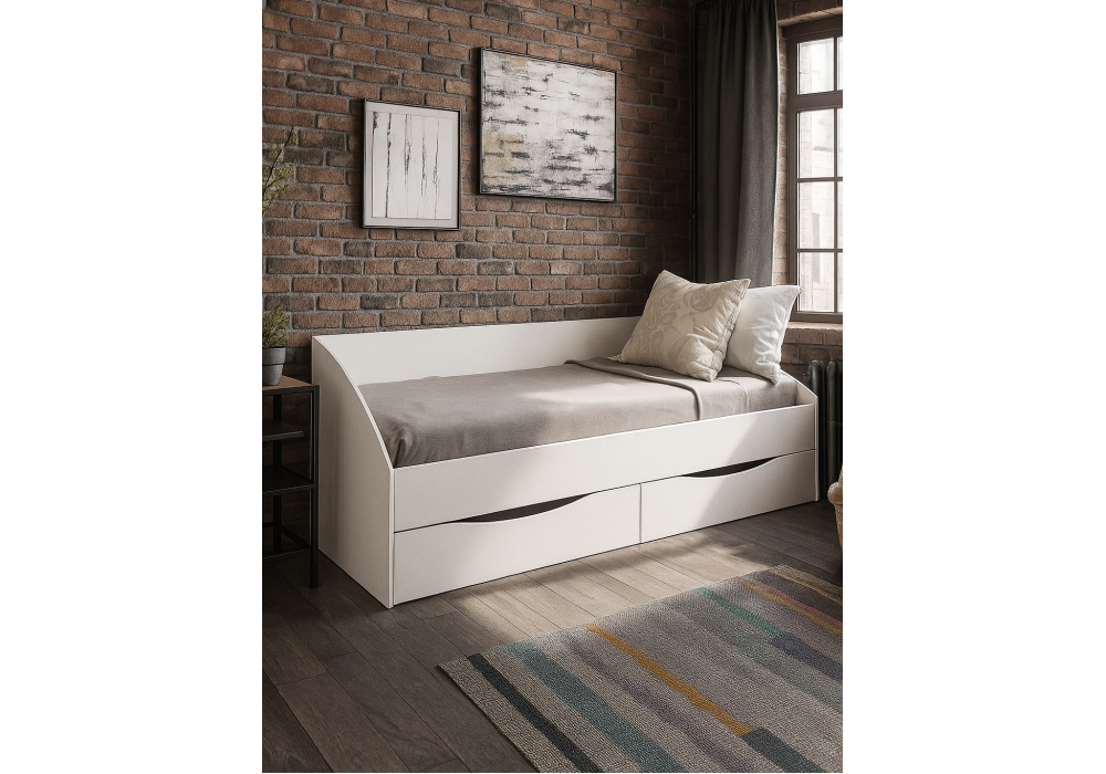 Кровать Woodville Классика белый