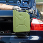 Канистра для топлива, металлическая, толщина стенок 0,8мм, 10 литров