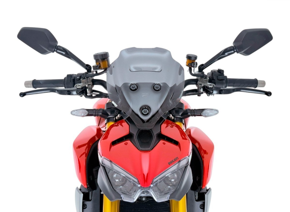 WRS Ветрове стекло Sport Plus Ducati Streetfighter V2 / S (2025-) сильно затемненное DU042F