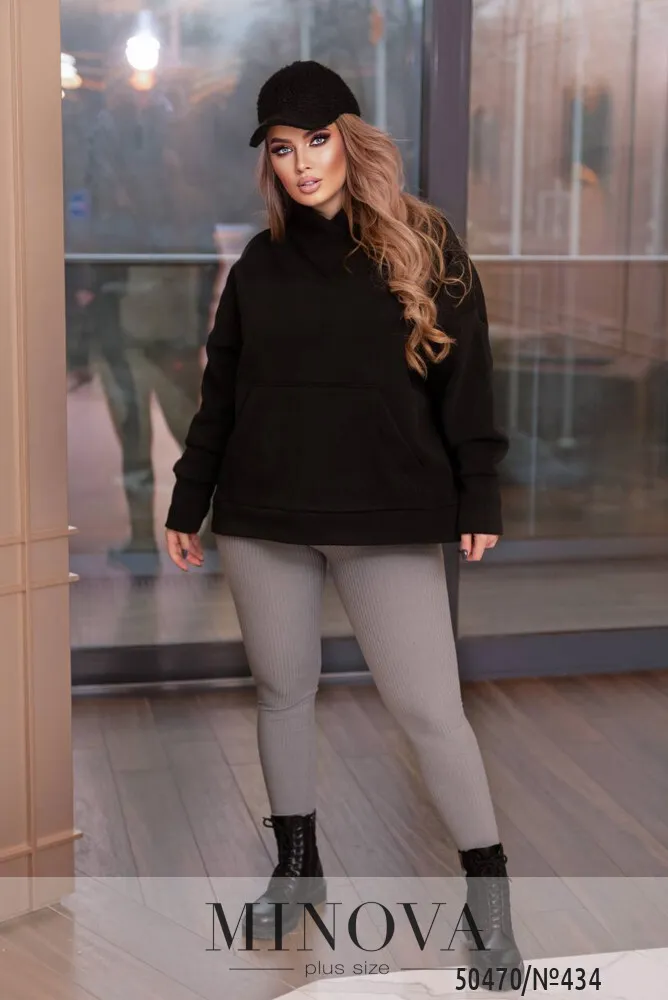 Худи 434-черный Minova
