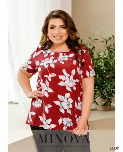 Блуза 2258-красный Minova