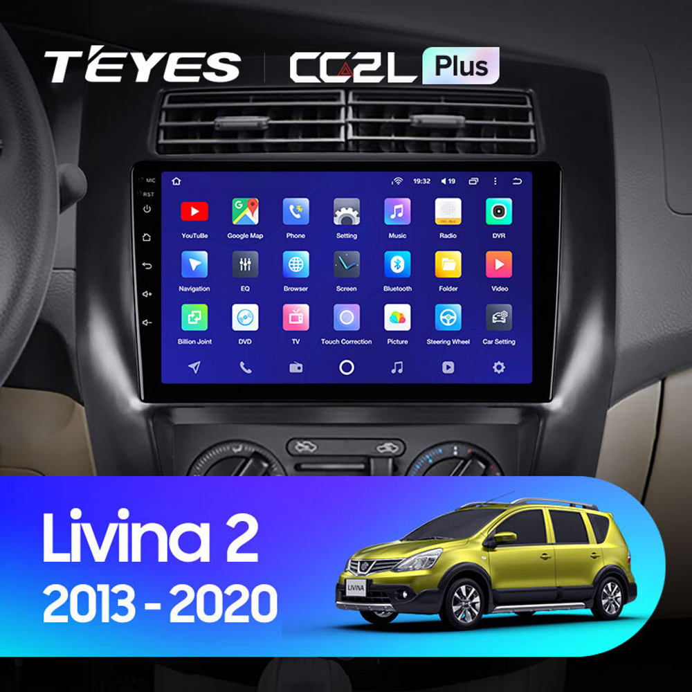 Teyes CC2L Plus 10,2" для Nissan Livina 2 2013-2020