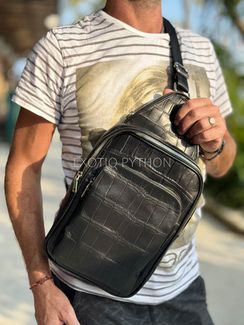 Мужская сумка из крокодила BG-509