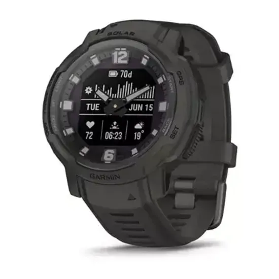 Часы Garmin Instinct Crossover Solar, Graphite 010-02730-01