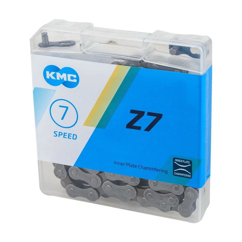 Цепь для спортивного велосипеда на 7 скоростей KMC Z-7 (116 звеньев)