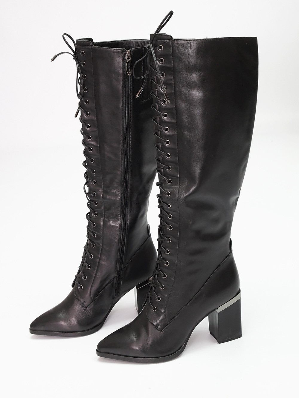 Сапоги женские зимние натуральная кожа и мех