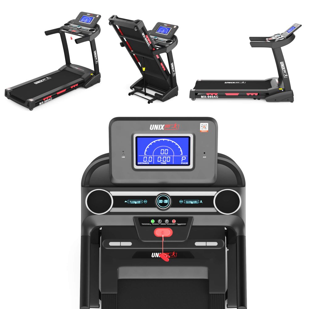 Беговая дорожка UNIX Fit MX-980 AC (LCD)