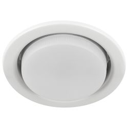 Светильник встраиваемый ЭРА KL35 SWH (k) под лампу GX53 белый матовый термокольцо в комплекте