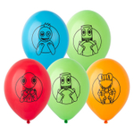 Шар латексный 35см Друзья Монстрики (Ассорти)