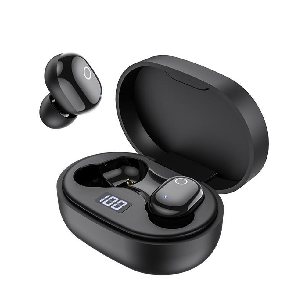 Гарнитура Bluetooth для смартфона BOROFONE BW06 чёрный (Bluetooth 5.1 Время работы до 4ч)