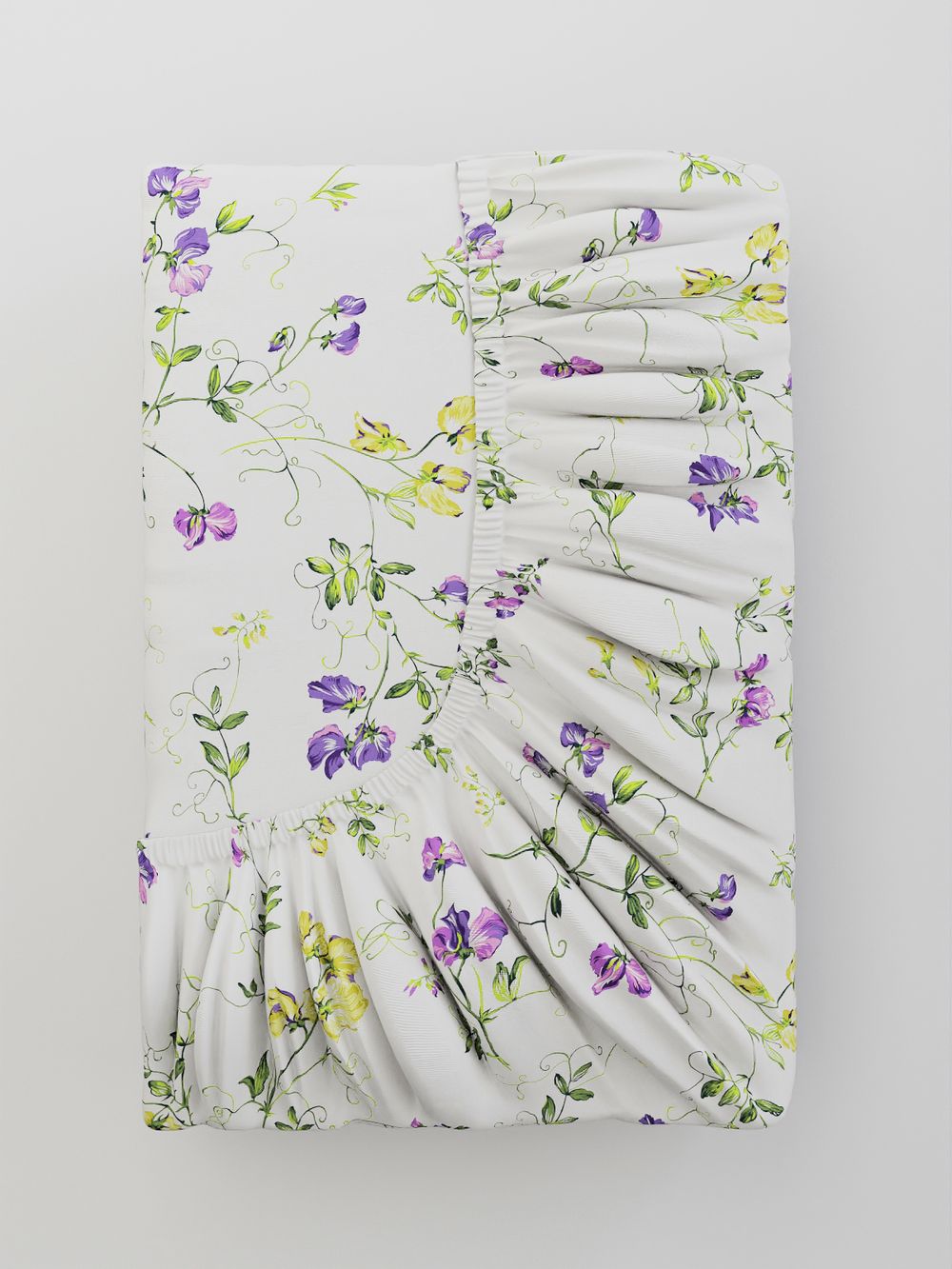 Простынь на резинке Anna Maria "Душистый горошек" 140х200 см