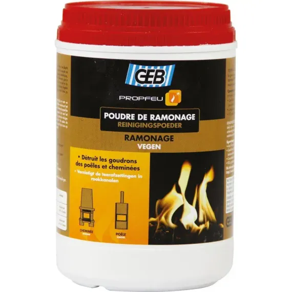 Очиститель дымохода Geb Propfeu Poudre 900гр порошок 25392