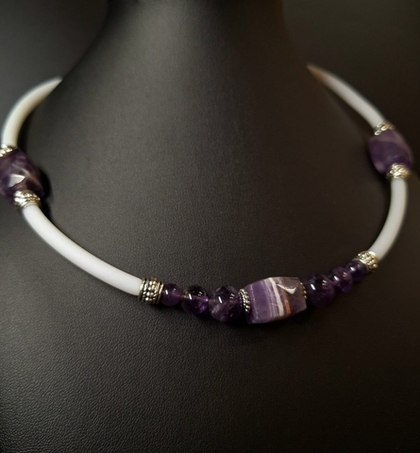 Чокер из аметиста