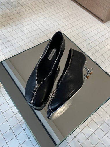 Туфли ZIPPER BLACK