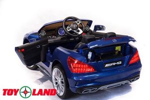 Детский электромобиль Toyland Mercedes-Benz SL65 синий