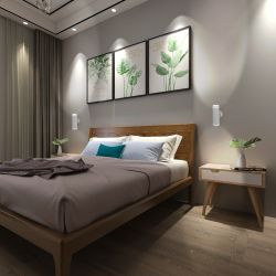 Декоративная подсветка ЭРА WL45 WH MR16 GU10 12Вт белый IP20 для интерьера, стен