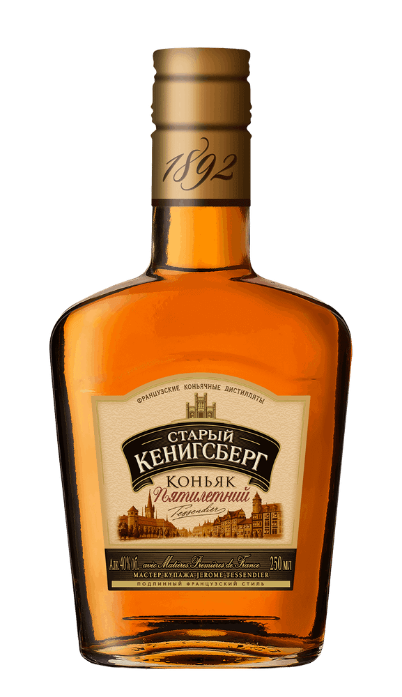 Коньяк Старый Кенигсберг 5 лет