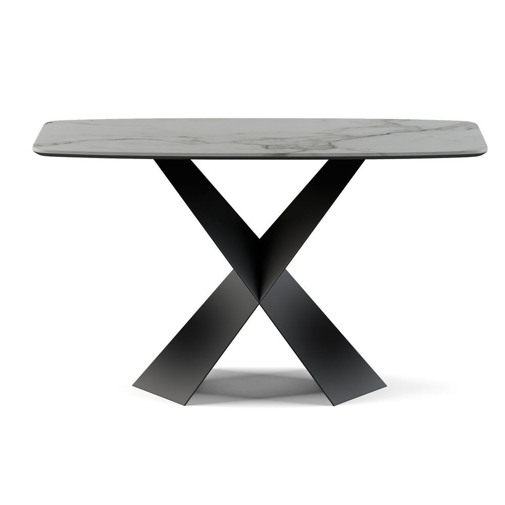 Консоль Tyler 130 керамика матовая, белая