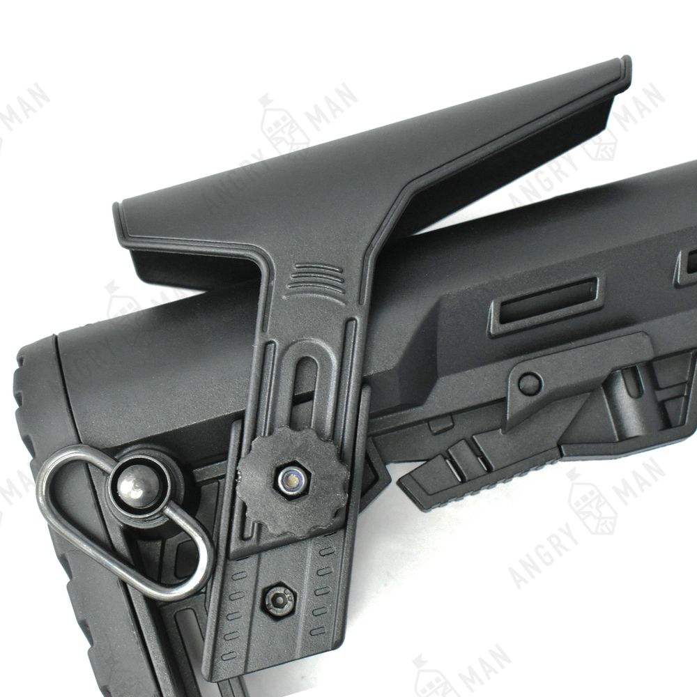 Комплект: Телескопический складной приклад на охотничью Сайгу, Alpha, K.Arma