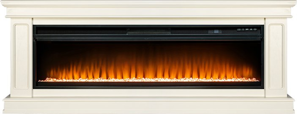 Каминокомплект Geneva 60 - Слоновая кость с очагом Vision 60 LED