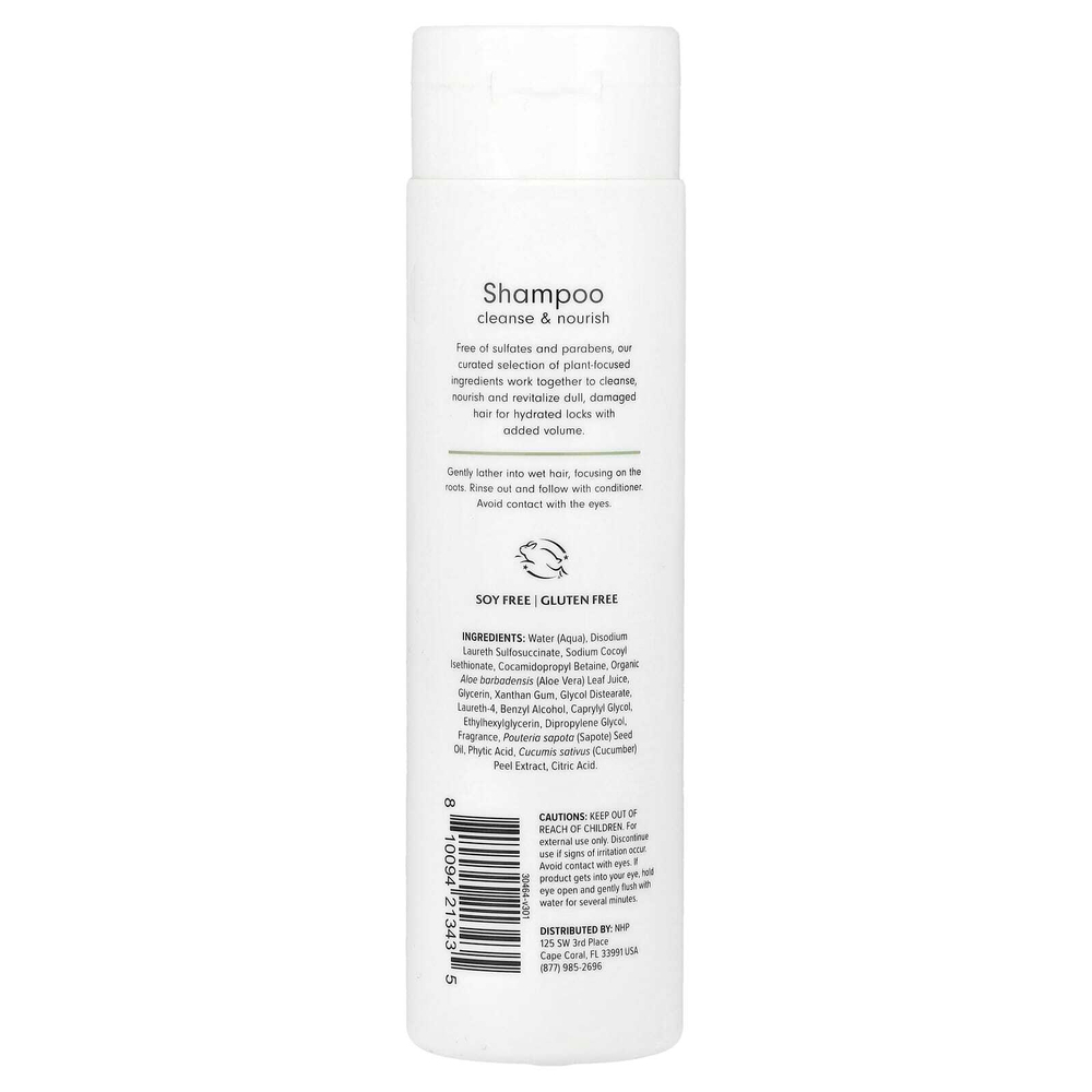 Dr. Mercola, Ola Botanicals®, шампунь, масло алоэ вера и сапоте, 236 мл (8 жидк. унц.)