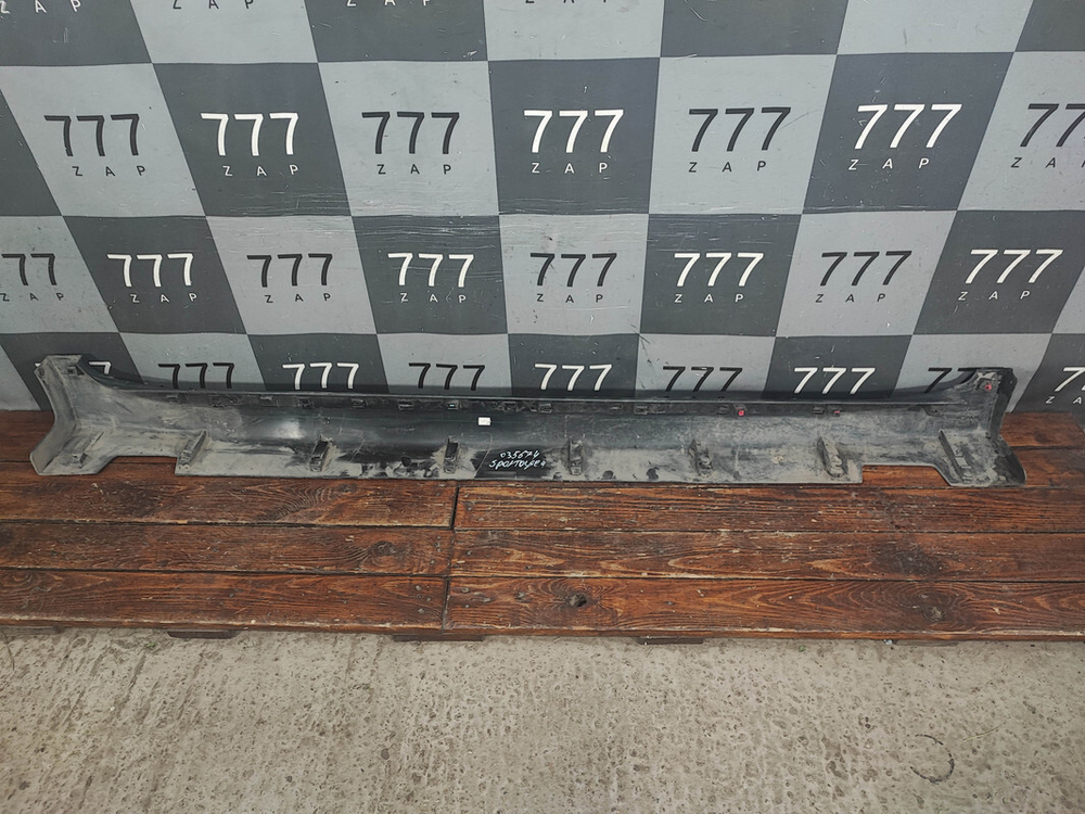 Накладка порога левого Kia Sportage 4 (QL) 16-22 Б/У Оригинал 87753F1110