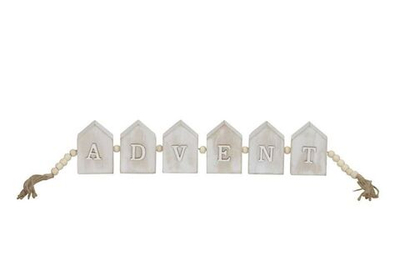 Декор "Адвент" 65х2,5х7см