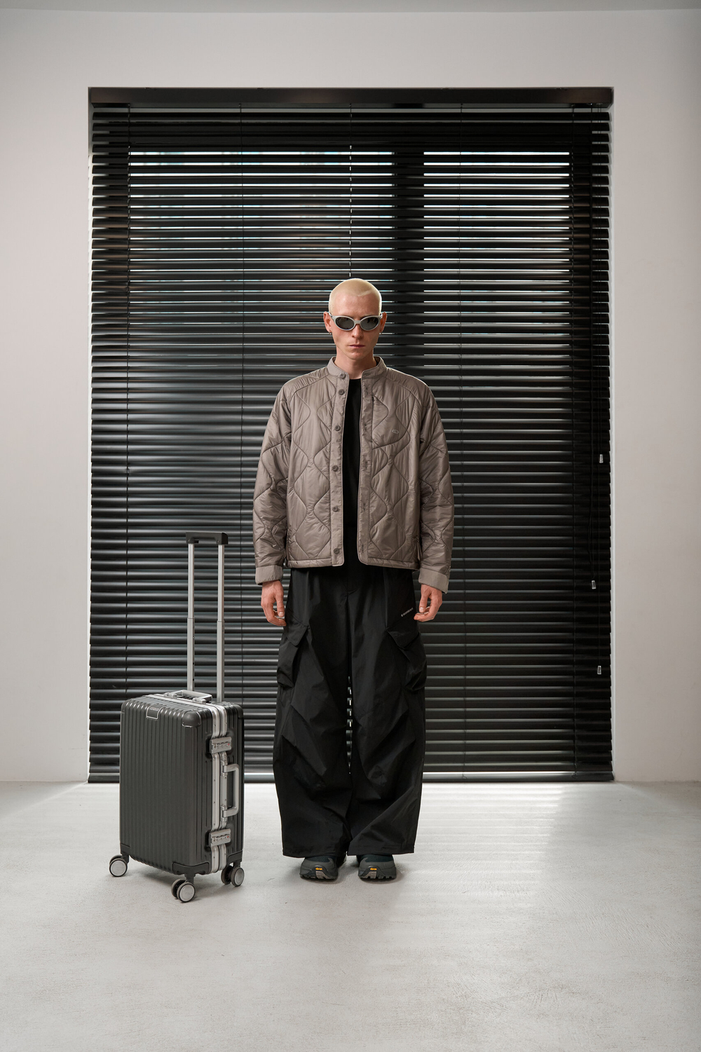 Куртка Nothomme Blue Monte Stand-Сollar Jacket "Fragrant Gray Purple"