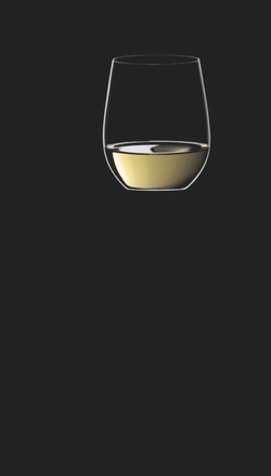 Набор бокалов для белого вина 2 шт 320 мл Riedel The O Wine Tumbler Chardonnay/Viognier Австрия черный фон