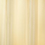 Шторка для ванной ПОЛИЭСТЕР, 180х180 см, кольца в комплекте,золотой бриллиант, PRIMILA, 700089